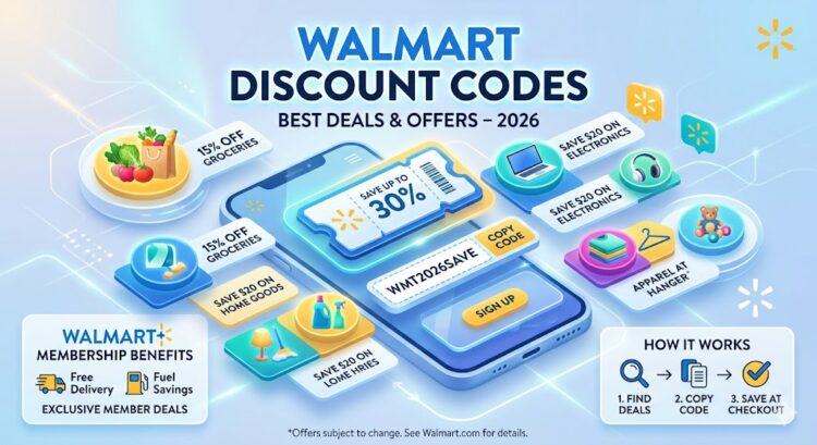 Walmart Coupon Codes (2026) – Best Promo & Discount Offers